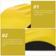thumbnail image 5 of HEALEEP Disco De De Espuma PU Amarillo Autoadhesivo Para Trabajos En Madera Y, 5 of 5