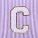 thumbnail image 4 of Maquillaje A Rayas Con Letras Chenilla 2 Uds. Bonita Cosméticos para Mujer (C) Color Morado, 4 of 8