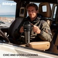 thumbnail image 5 of Sidagar 32 oz Stainless Steel Insulated Tumbler with Push-Button Lid and Handle, Black, 5 of 8