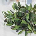 thumbnail image 7 of Zukuco 4pcs Artificial Olive Branches Olive Branch Stems Faux Olive Branches for Vases Tabletop Greenery Stems for Wedding Bouquets Home Decor, 7 of 7
