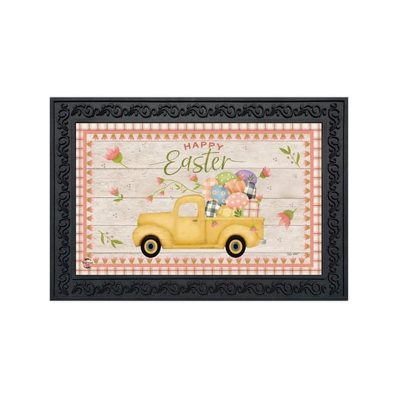 Briarwood Lane Doormat 30x18 Indoor Outdoor Easter Egg Pickup Holiday For Easter Doormat