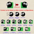 thumbnail image 5 of Off The Wall Plates - 8 Ball Pool Billiards Holographic Decorative Acrylic Cover Single Light Switch Wallplate, 5 of 5
