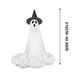 thumbnail image 2 of CLLC Decoración de Halloween de fantasma espeluznante con sombrero de bruja y luces de cadena con control remoto, decoraciones de Halloween para interiores y exteriores, luces de fantasma de Hallowee, 2 of 8