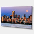 thumbnail image 2 of Vancouver Downtown Gratte-Ciels - Impression sur Toile Extra Grand, 2 of 4