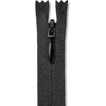 24" Black Nylon Zipper – Heavy-Duty Non-Separating Sewing Zipper for Crafts, Bags, Jackets & DIY Projects