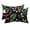 Green Blue Red Black, variant on Chaise Lounge Headrest Pillow 2 Pack, Botanical Fruit Waterproof Chair Pillows with Insert & Adjustable Elastic Strap for Beach Pool Recliner, Vintage Summer Blueberry Raspberry Leaves Outdoor Pillow