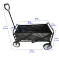 thumbnail image 5 of SUGIFT Folding Wagon Garden Shopping Beach Cart Black, 5 of 6