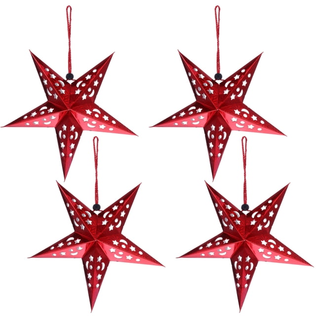 Juego de luces colgantes navideñas, estéreo, Pentastar, decoración navideña, 1 Juego