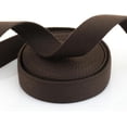 thumbnail image 3 of Heavy Cotton Webbing - Straps for Arts and Crafts, Luxury Bag Strap High Density Webbing (1 Inch x 5 Yards, Chocolate), 3 of 8