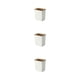 thumbnail image 4 of Cesto de Basura Billuyoard Tapa de Bambú Estilo Nórdico Blanco Delgado Tamaño S, 4 of 6
