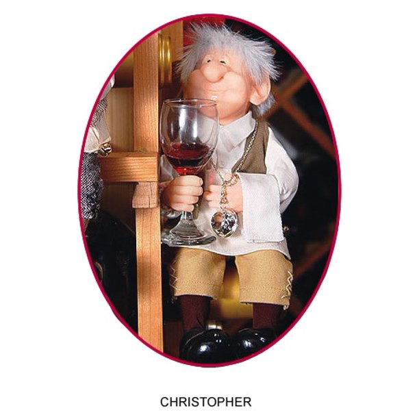 11" Zims Elves Themselves Christopher Collectible Christmas Cellar Elf