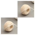 thumbnail image 4 of Yuarrent Cuerdas de arpillera retorcidas para banquetes, cuerdas de cordel para álbumes de recortes, cuerdas de embalaje para decoración, Beige 2Conjunto, 4 of 5