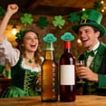 thumbnail image 4 of St. Patrick's Day Wine Stopper, 1Pcs Shamrock Decorative Bottle Stopper with Seal, Small Party Favor for Irish Themed Dinner, Home Bar & Festive Gift Giving, 4 of 6
