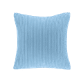 thumbnail image 3 of Phantoscope Designer's Choice Decorative Throw Pillow Bundle Set, Blue Gradient Corduroy Striped Velvet Series Covers with inserts, 22" x 22", 3 Pack, 3 of 5