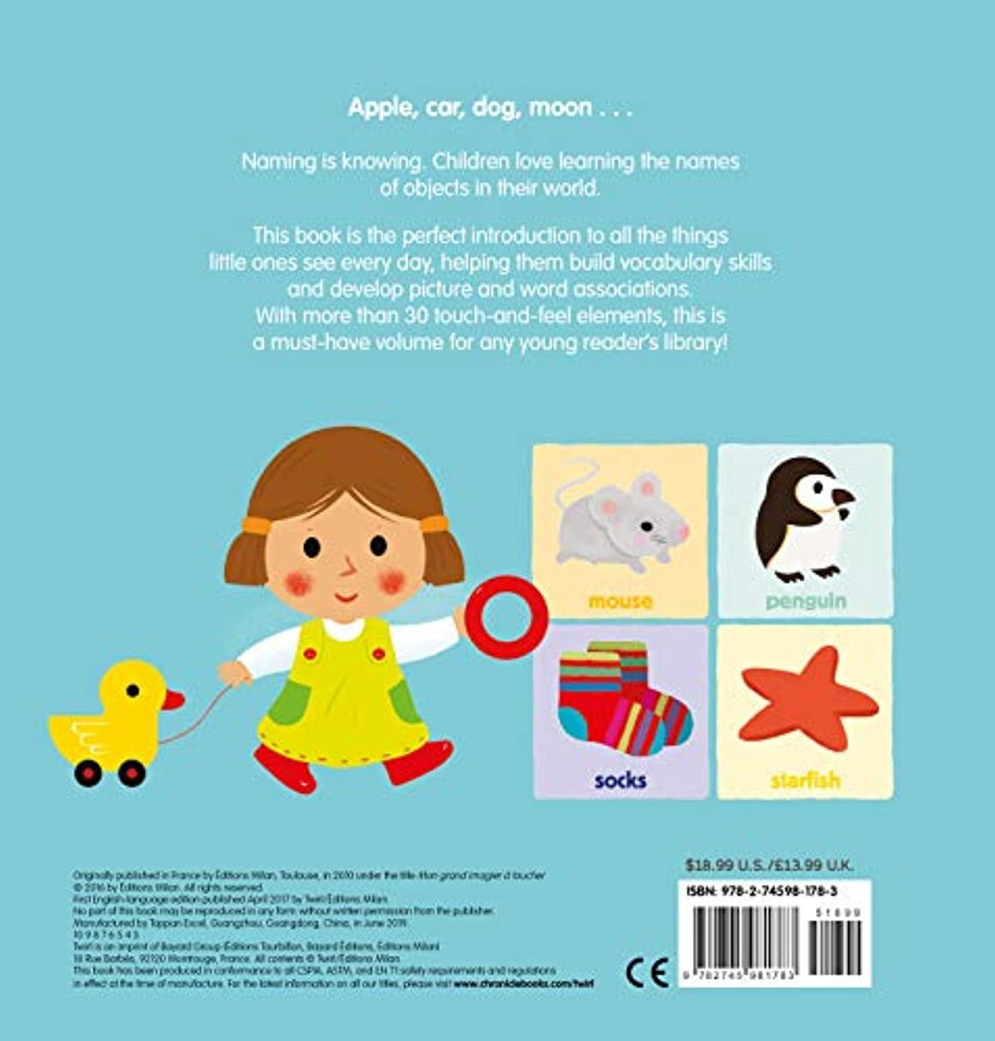 Touch-And-Feel Books Touch! My Big Touch-And-Feel Word Book, Book 1, (Hardcover)