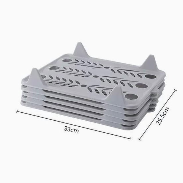 Shirt Folding Board, Clothes Folder Organizer for T-Shirts Sweaters and Laundry, Space Saving Foldable Storage Board for Wardrobe Closet and Home Organization