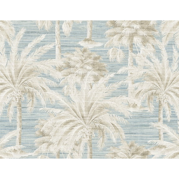 Kenneth James Dream Grey Texture Unpasted Acrylic Coated Wallpaper, 27-in by 27-ft, 60.8 sq. ft.