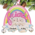 thumbnail image 5 of Personalized BFF Unicorn Ornaments for Christmas Tree 2023 – Process in 24 Hours – Exquisitely Best Friends Unicorn Christmas Ornaments with Name – Custom Unicorn Theme Ornaments, 5 of 5