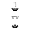 thumbnail image 1 of Soporte para secador de pelo, estable y antideslizante, con bandeja, para salón de belleza, hogar y baño. claro, 1 of 9