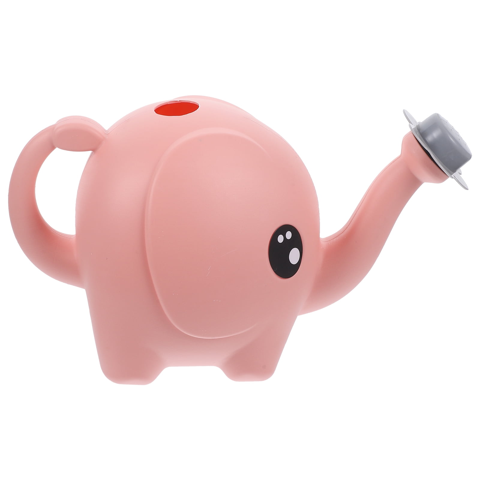Masteelf Rosy Elephant Watering Can with Ergonomic Handle, 1.5L Capacity for Gardening, Indoor and Outdoor Plant Care