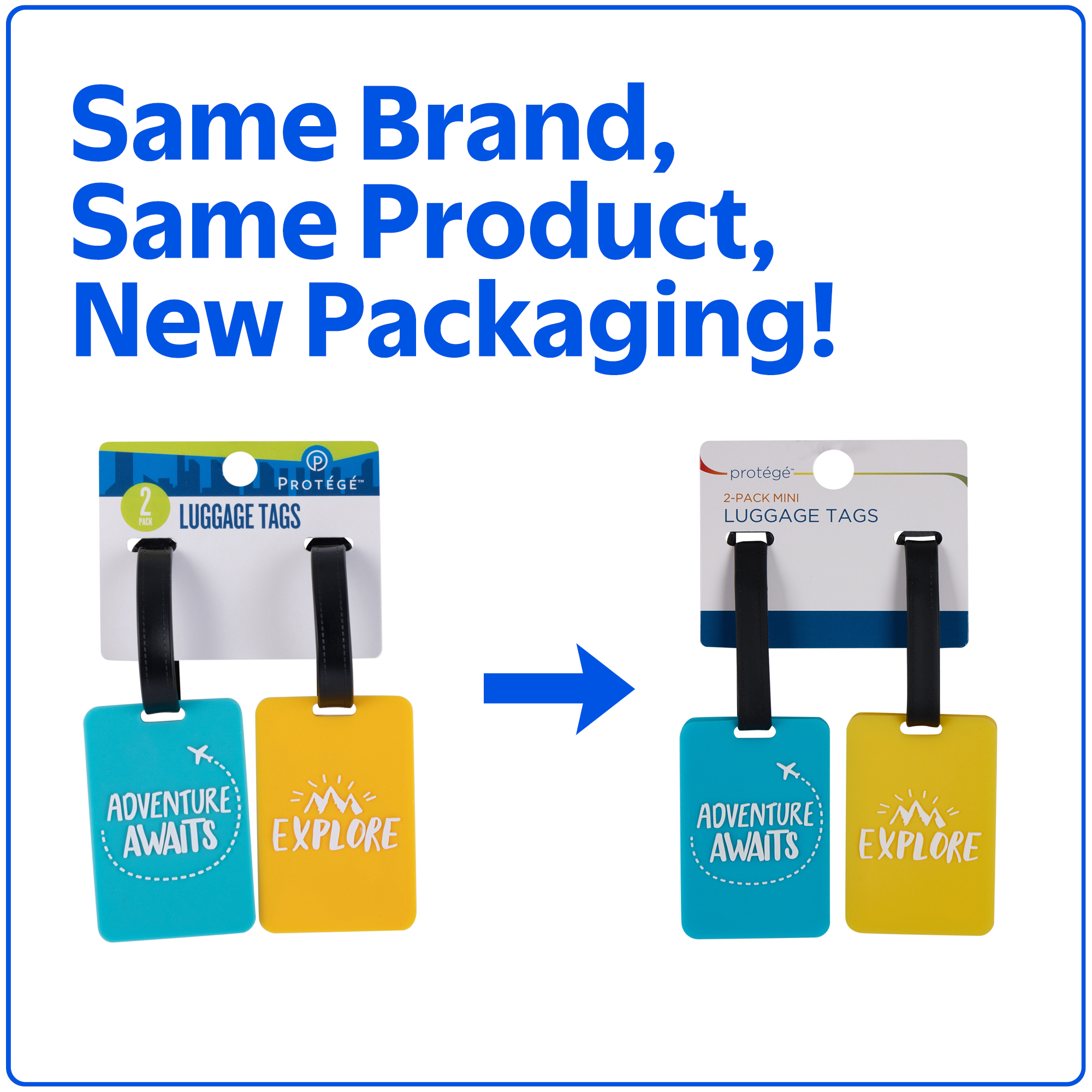 Protege 2-Pack Mini Luggage Tags photo 4