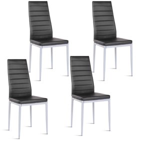 Shaker Dining Chairs, Set of 4, Black - Walmart.com - Walmart.com