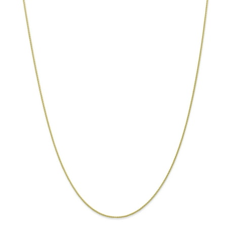 10k Yellow Gold .95mm Parisian Link Wheat Necklace Chain Pendant Charm Spiga