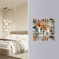 thumbnail image 4 of Yayeee Toggle Light Switch Wall Plate 2-Gang 4.56"x4.48" Decorative Outlet Cover, Plaid Floral, 4 of 7