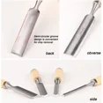 thumbnail image 5 of 4PCS Semi-Circular Woodworking Chisel Set Carving Chrome Vanadium Steel Carpenter Wood Carving Gouge Chisels Tool (4PCS SET), 5 of 7