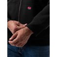 thumbnail image 4 of Wrangler Workwear Men's & Big Men's Full Zip Sherpa Lined Hooded Sweatshirt, Sizes S-5XL, 4 of 8