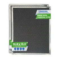 Range Hood Charcoal Filter for 10.81” x 13.31” BPSF30 99010308 Broan Range Hood Filter Replacement - Carbon Ductless Exhaust Hood Filter - Filters and Freshens the Kitchen Air Over the Oven (2-Pack)