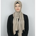 thumbnail image 2 of Modefa Premium Jersey Hijab Shawl - (Mink), 2 of 3
