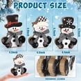 thumbnail image 2 of Centros de Mesa Navideños de Madera Sealmic con Muñeco de Nieve, 2 of 7