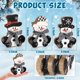 thumbnail image 2 of Centros de Mesa Navideños de Madera Sealmic con Muñeco de Nieve, 2 of 7