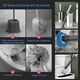 thumbnail image 5 of Disposable Toilet Brush Kit with Wall Mount - Disposable Toilet Cleaning System with 16 Replacement Toilet Brush Heads 25-26, 5 of 5