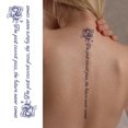 thumbnail image 3 of Juego Pegatinas Tatuaje Con Ramo Flores Silvestres Pequeñas 10 Uds. Impermeables para Adultos Y, 3 of 9
