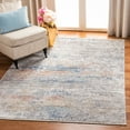 thumbnail image 3 of SAFAVIEH Dream Urban Abstract Area Rug, Grey/Blue, 6'7" x 6'7" Square, 3 of 12
