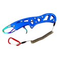 thumbnail image 2 of Pinza de labio de pescado, agarre de mandíbula de pescado de Metal, soportes de pescado, herramientas de pesca de material acero inoxidable para equipo de , Azul Sunnimix Pinza de labios de pesca, 2 of 8