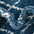 thumbnail image 5 of Unique Loom Paxon Trellis Collection Area Rug - Maeve (10' x 13' Rectangle Navy Blue/Ivory), 5 of 7