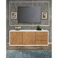 thumbnail image 4 of Pemberly Row Modern / Contemporary TV Console in White Finish, 4 of 9
