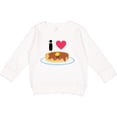 thumbnail image 2 of Inktastic I Love Pancakes Toddler Sweatshirt, 2 of 4