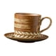 thumbnail image 4 of Taza de café con platillo, taza de café rústica de 220ml, taza para bebidas, taza de té caliente, Taza de leche para cocina, restaurante, oficina y, 4 of 8