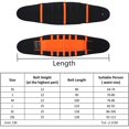 thumbnail image 4 of Waist Trimmer Lumbar Back Support Fitness Weightlifting Belt Adjustable Abdominal Elastic Waist Trainer Improve Posture (Color : Pink, Size : XX-Large), 4 of 7