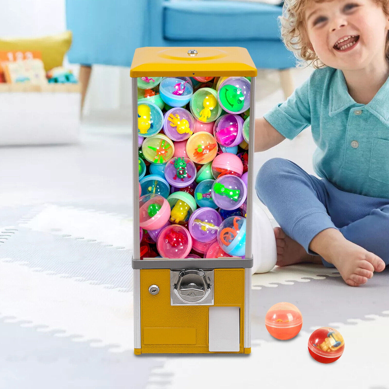 Ball Candy Vending Machine 4.5to5cm Capsule Toy Gumball Machine For Retail Store