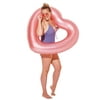 Play Day Inflatable Pearlized Heart Shape Tube