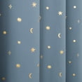 thumbnail image 3 of Aurora Home Golden Enchanted Unicorn Blackout Curtains Mingreen - 84, 3 of 5