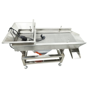 Linear Vibrating Screen Sand Sorting Sieve Machine Grain Sifter 2mm Screen Mesh