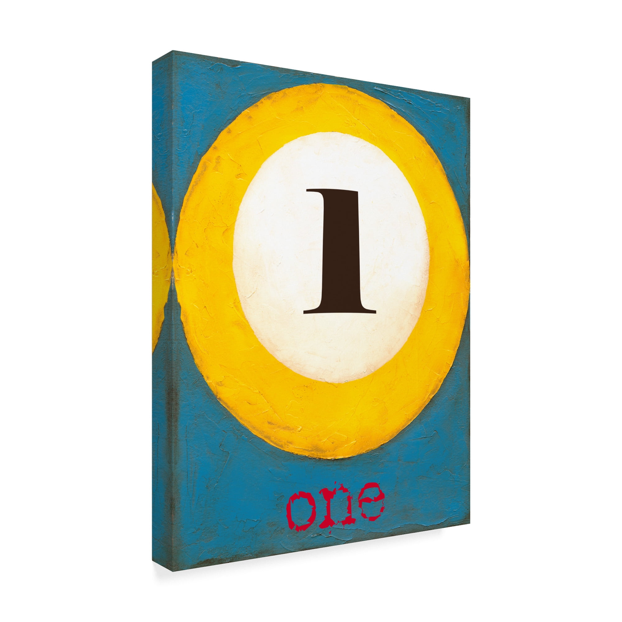 Trademark Fine Art 'Graphic Pool I' Canvas Art by Jennifer Goldberger