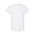 thumbnail image 5 of Gildan Heavy Cotton Crewneck T-Shirt, Short Sleeve Classic Fit Tee for Men, White, M, 5 of 5
