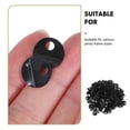 thumbnail image 3 of WHAMVOX 200Jgo Sujetadores Negros Para De Marco De Fotos Con Tornillos Para Uso Y Uniforme, 3 of 8